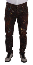 Load image into Gallery viewer, Dolce & Gabbana Elegant Multicolored Painted Denim Jeans