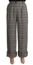 Load image into Gallery viewer, Dolce & Gabbana Elegant High Waist Straight Trousers In Grey