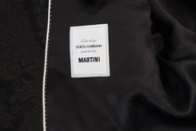 Load image into Gallery viewer, Dolce & Gabbana Elegant Black Martini Suit Jacket & Vest Ensemble
