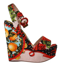 Load image into Gallery viewer, Dolce & Gabbana Elevate Your Step in Multicolor Brocade Heels