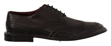 Load image into Gallery viewer, Dolce & Gabbana Elegant Calfskin Derby Oxford Wingtips