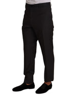 Load image into Gallery viewer, Dolce & Gabbana Elegant Grey Wool Dress Trousers