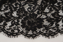 Load image into Gallery viewer, Dolce & Gabbana Elegant Black Floral Lace Shift Dress