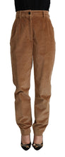 Load image into Gallery viewer, Dolce & Gabbana Chic High-Waisted Corduroy Skinny Pants
