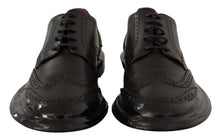 Load image into Gallery viewer, Dolce & Gabbana Elegant Calfskin Derby Oxford Wingtips