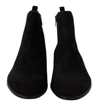 Load image into Gallery viewer, Dolce & Gabbana Elegant Suede Leather Chelsea Boots