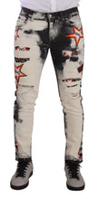 Load image into Gallery viewer, Dolce & Gabbana Chic Slim Fit Star Motif Denim Jeans