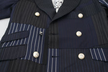 Load image into Gallery viewer, Dolce & Gabbana Elegant Navy Double Breasted Wool Blazer