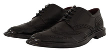 Load image into Gallery viewer, Dolce & Gabbana Elegant Calfskin Derby Oxford Wingtips