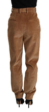 Load image into Gallery viewer, Dolce & Gabbana Chic High-Waisted Corduroy Skinny Pants