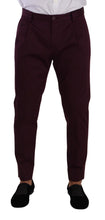 Load image into Gallery viewer, Dolce & Gabbana Elegant Purple Chinos for the Modern Man