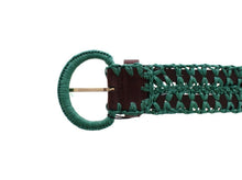 Load image into Gallery viewer, Dolce & Gabbana Enchanting Corset-Style Woven Raffia Belt