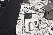 Load image into Gallery viewer, Dolce & Gabbana Elegant Navy Double Breasted Wool Blazer