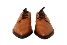 Load image into Gallery viewer, Dolce & Gabbana Elegant Eel Leather Lace-Up Formal Flats
