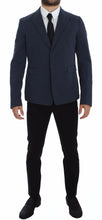 Load image into Gallery viewer, Dolce & Gabbana Elegant Blue Cotton Stretch Blazer Jacket