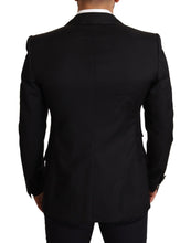 Load image into Gallery viewer, Dolce & Gabbana Elegant Black Slim Fit Blazer Jacket