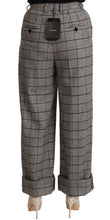Load image into Gallery viewer, Dolce & Gabbana Elegant High Waist Straight Trousers In Grey