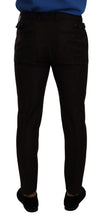 Load image into Gallery viewer, Dolce & Gabbana Elegant Bordeaux Slim-Fit Wool Dress Pants