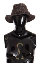 Load image into Gallery viewer, Dolce & Gabbana Elegant Gray Tweed Wide Brim Hat