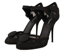 Load image into Gallery viewer, Dolce & Gabbana Elegant Mesh Ankle Strap High Heels Pumps