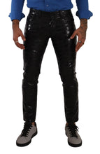 Load image into Gallery viewer, Dolce & Gabbana Elegant Black Logo Skinny Pants