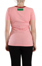Load image into Gallery viewer, Dolce & Gabbana Chic Pink Logo Crew Neck Tee