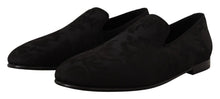 Load image into Gallery viewer, Dolce & Gabbana Elegant Jacquard Slide On Loafers Flats