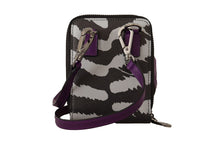 Load image into Gallery viewer, Dolce & Gabbana Elegant Purple Leather Bifold Wallet with Strap