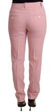Load image into Gallery viewer, Dolce & Gabbana Elegant Pink Tapered Wool Trousers