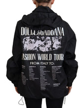 Load image into Gallery viewer, Dolce & Gabbana Sleek Black Nylon Bomber Jacket