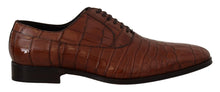 Load image into Gallery viewer, Dolce & Gabbana Elegant Exotic Crocodile Leather Formal Shoes