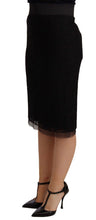 Load image into Gallery viewer, Dolce & Gabbana Elegant High Waist Pencil Midi Skirt