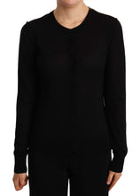 Load image into Gallery viewer, Dolce & Gabbana Elegant Crewneck Virgin Wool Sweater