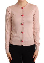 Load image into Gallery viewer, Dolce & Gabbana Elegant Silk Pink Cardigan