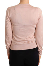 Load image into Gallery viewer, Dolce & Gabbana Elegant Silk Pink Cardigan