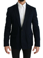 Load image into Gallery viewer, Dolce & Gabbana Elegant Slim Fit Dark Blue Men's Blazer