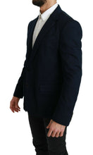 Load image into Gallery viewer, Dolce & Gabbana Elegant Slim Fit Dark Blue Men's Blazer