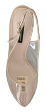 Load image into Gallery viewer, Dolce & Gabbana Elegant Nude Beige Slingback Heels