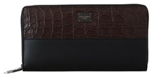 Load image into Gallery viewer, Dolce & Gabbana Elegant Textured Leather Continental Wallet