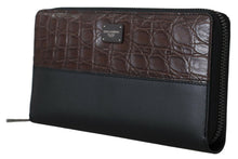 Load image into Gallery viewer, Dolce & Gabbana Elegant Textured Leather Continental Wallet