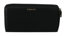Load image into Gallery viewer, Dolce & Gabbana Elegant Black Leather Continental Wallet