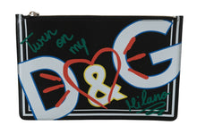 Load image into Gallery viewer, Dolce & Gabbana Elegant Black Leather Coin Wallet