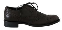 Load image into Gallery viewer, Dolce & Gabbana Elegant Wingtip Derby Dress Shoes