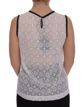 Load image into Gallery viewer, Dolce & Gabbana Elegant White Nylon Tank Top