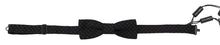 Load image into Gallery viewer, Dolce & Gabbana Exclusive Silk Patterned Black Bow Tie