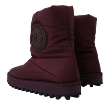 Load image into Gallery viewer, Dolce & Gabbana Elegant Bordeaux Mid Calf Boots