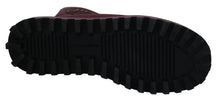 Load image into Gallery viewer, Dolce & Gabbana Elegant Bordeaux Mid Calf Boots