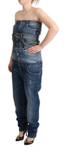 Load image into Gallery viewer, Dolce & Gabbana Elegant Dark Blue Denim Jumpsuit Dress