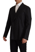 Load image into Gallery viewer, Dolce & Gabbana Black Polka Dotted Cotton Blazer Jacket