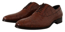 Load image into Gallery viewer, Dolce & Gabbana Elegant Exotic Crocodile Leather Formal Shoes